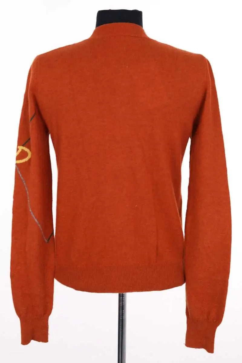 Cardigan Valentino Orange en Laine
