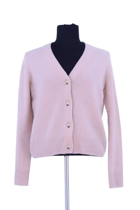 Cardigan Vince Beige en Cachemire, taille M - Seconde Main