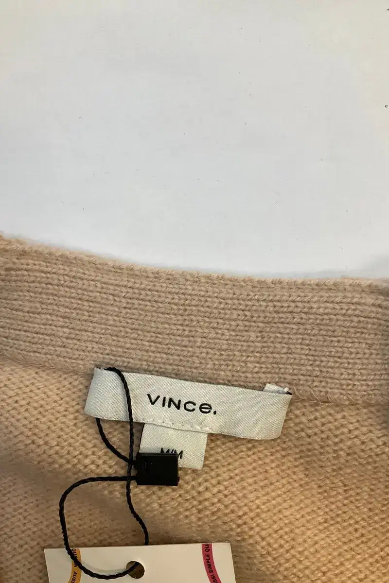 Cardigan Vince Beige en Cachemire