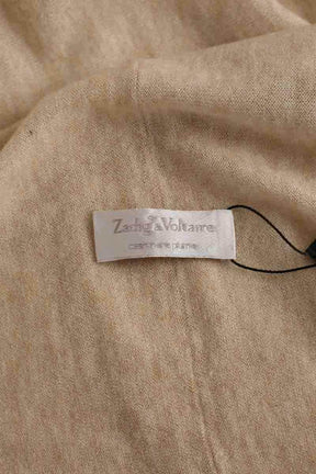 Cardigan Zadig & Voltaire Beige en Cachemire