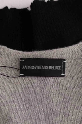 Cardigan Zadig & Voltaire Marla Gris en Cachemire
