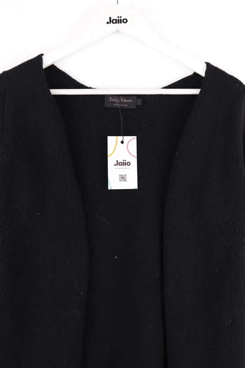 Cardigan Zadig & Voltaire Noir en Laine