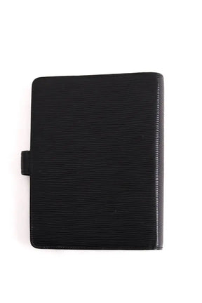 Carnet Louis Vuitton Black taiga leather Noir en 