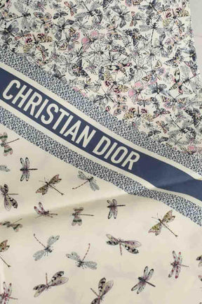 Carré Dior Beige en Soie