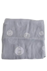 Carré Dior Gris en Soie - Seconde Main