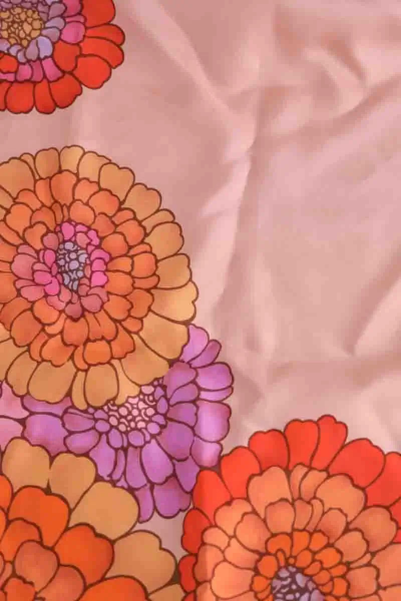 Carré Dior Rose en Soie