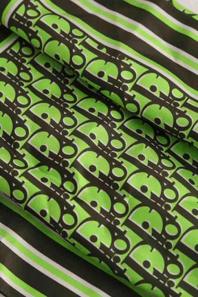 Carré Dior Vert en Soie