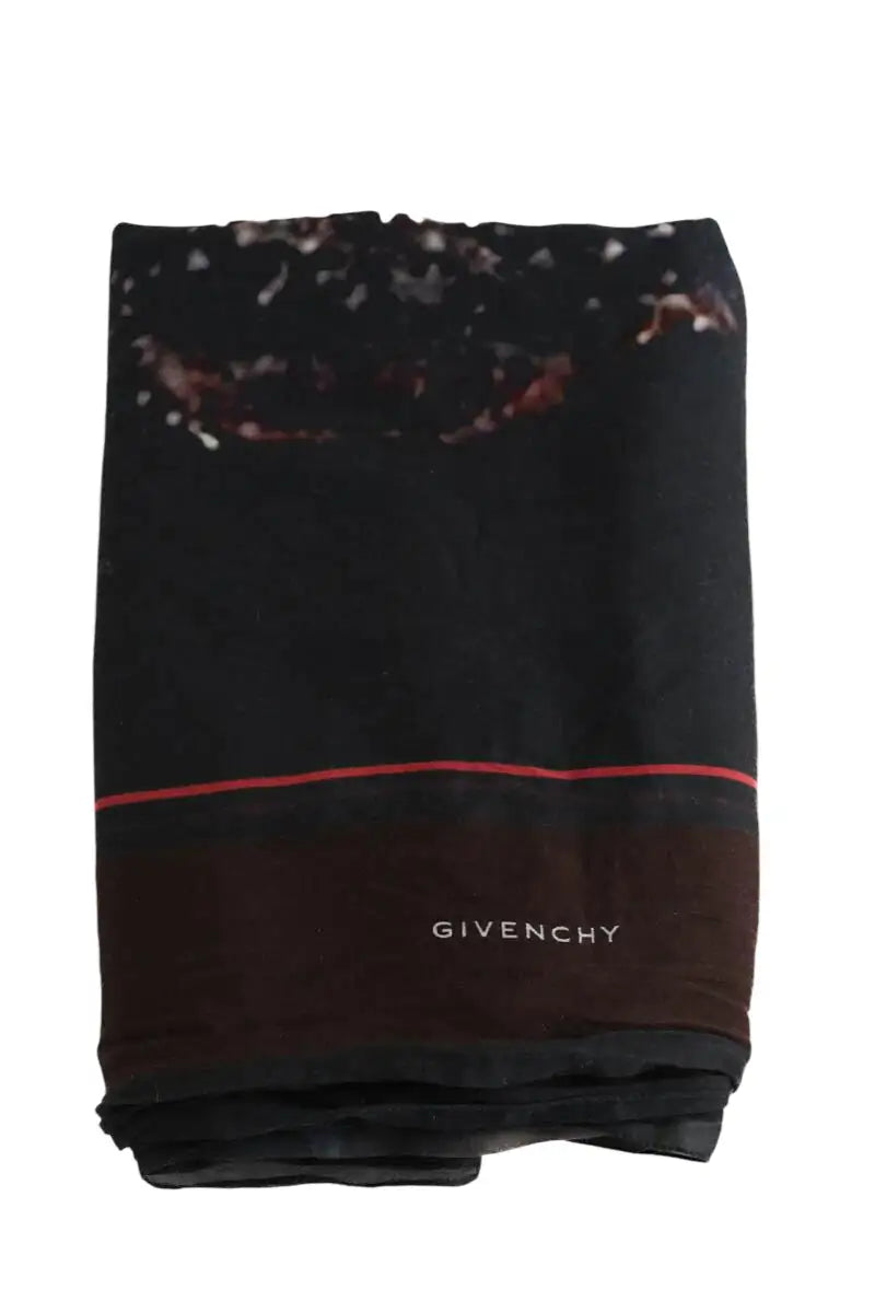 Carré Givenchy Marron en Coton - Seconde Main