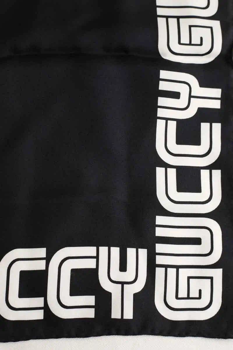 Carré Gucci Noir en Soie