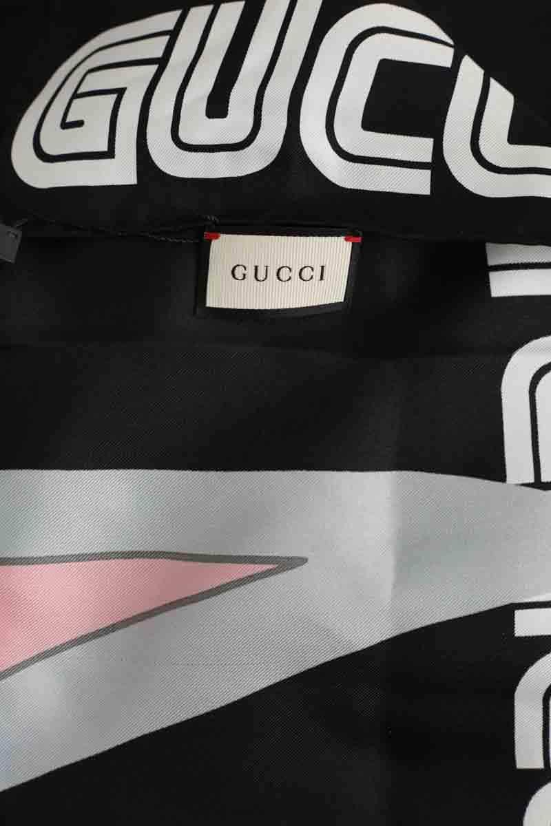 Carré Gucci Noir en Soie