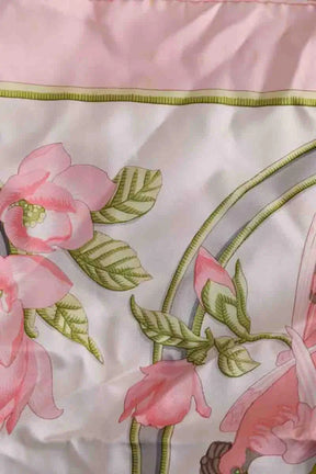 Carré Hermès Caraibes  Rose en Soie
