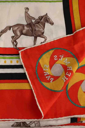 Carré Hermès Séquences Multicolore en Cachemire