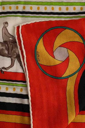 Carré Hermès Séquences Multicolore en Cachemire