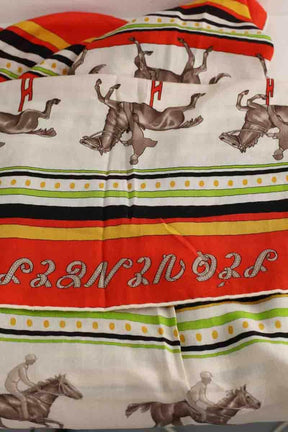 Carré Hermès Séquences Multicolore en Cachemire