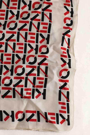 Carré Kenzo Rouge en Soie