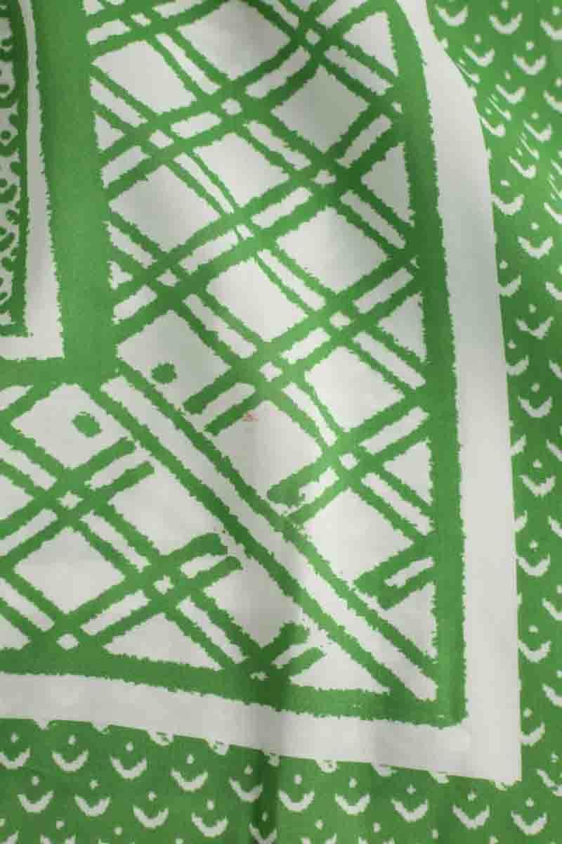 Carré Lacoste Vert en Synthétique