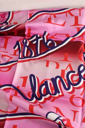 Carré Lancel Rose en Soie