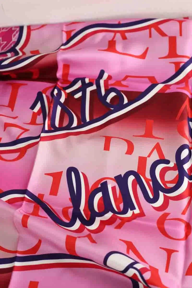 Carré Lancel Rose en Soie