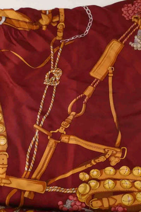 Carré Loewe Marron en Soie