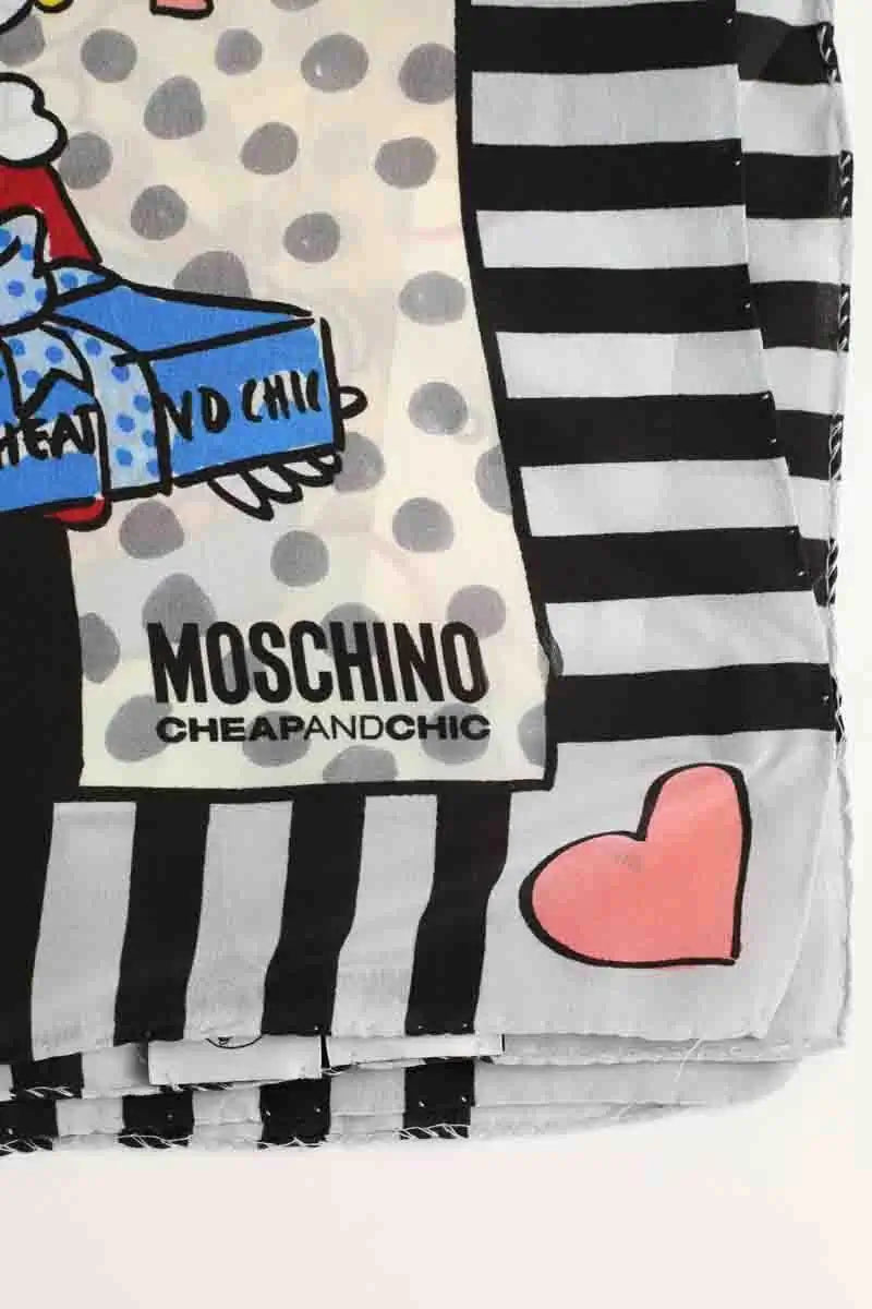 Carré Moschino Multicolore en Soie