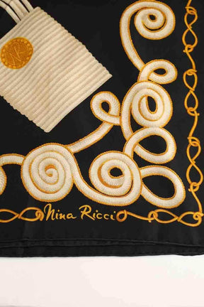 Carré Nina Ricci Multicolore en Soie