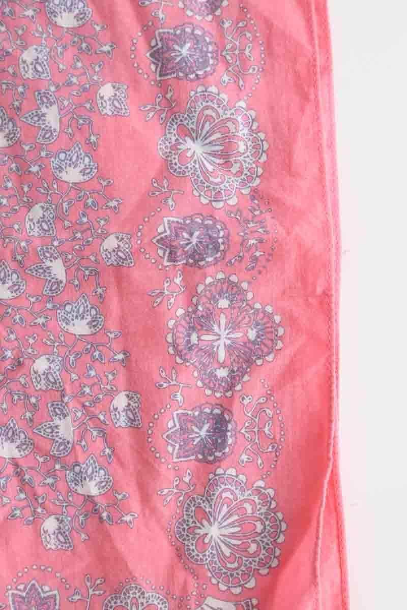 Carré Other Brand Rose en Coton