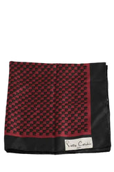 Carré Pierre Cardin Rouge en Soie - Seconde Main