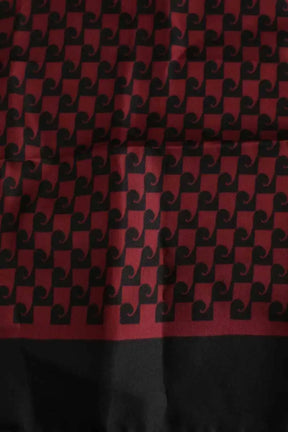 Carré Pierre Cardin Rouge en Soie