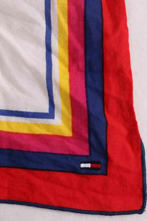 Carré Tommy Hilfiger Rouge en Soie