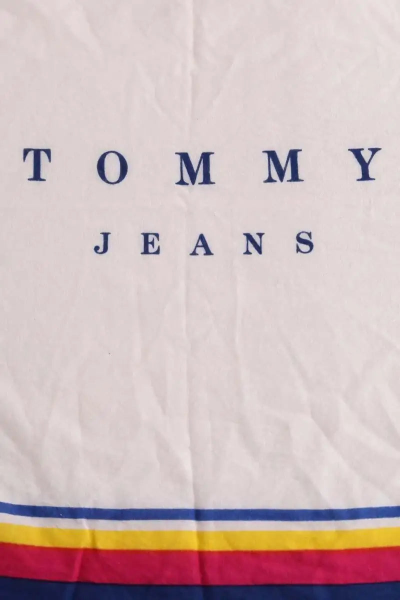 Carré Tommy Hilfiger Rouge en Soie