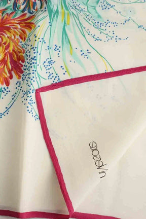 Carré Versace Multicolore en Soie