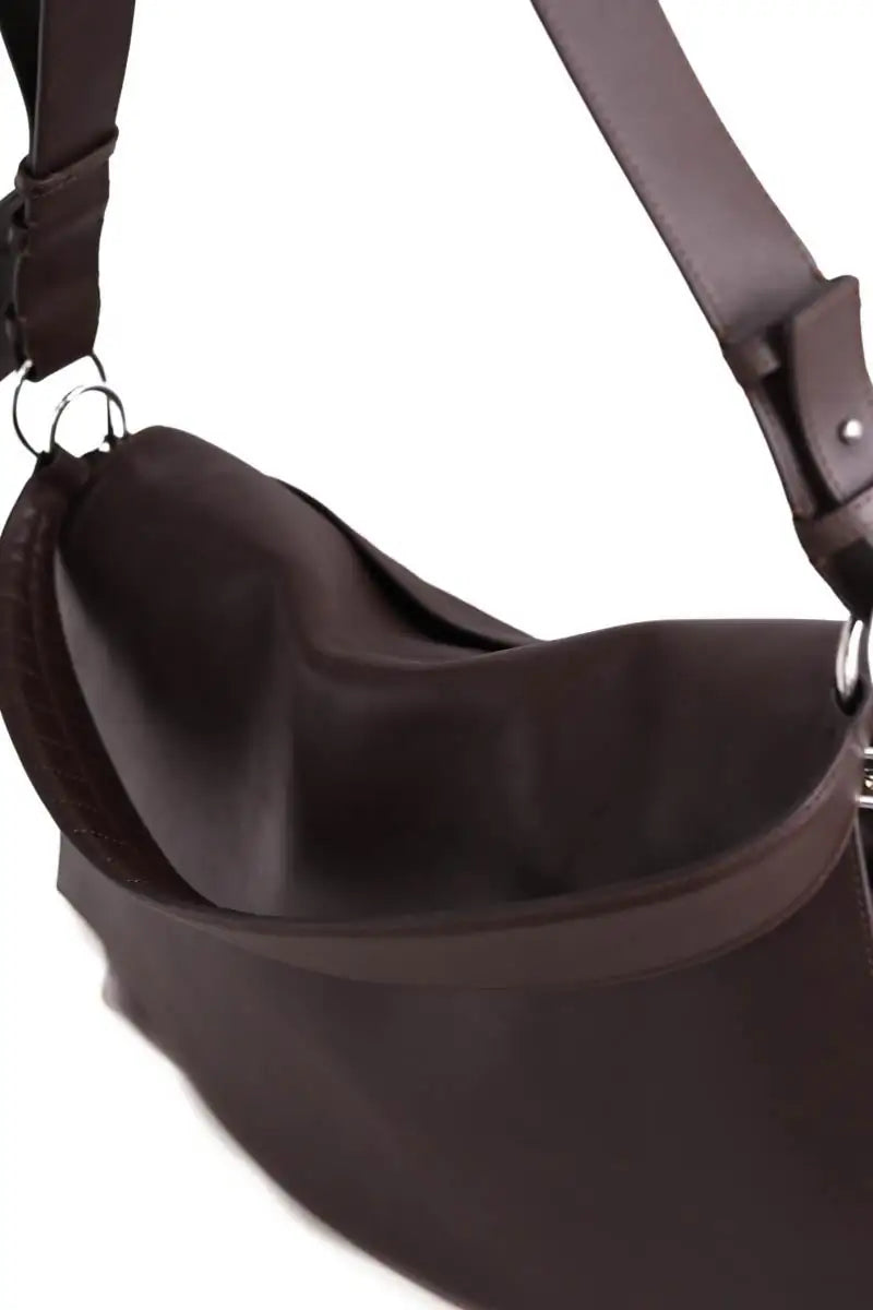 Cartable Le Tanneur Le Grand Jean Marron en Cuir