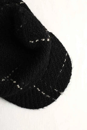 Casquette Anine Bing Noir en Laine
