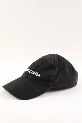 Casquette Balenciaga Noir en Coton