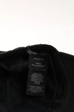 Casquette Balenciaga Noir en Coton