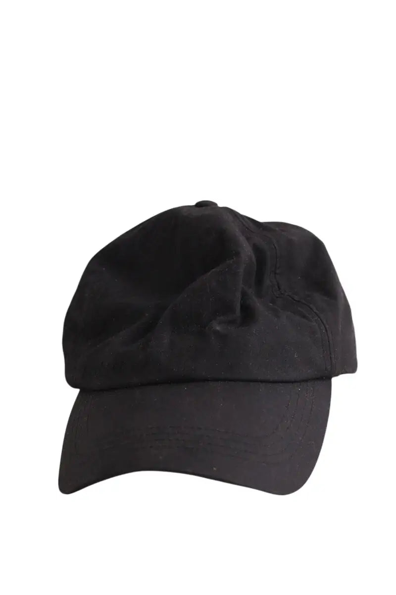 Casquette Barbour Noir en Coton, taille TU - Seconde Main