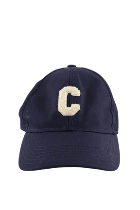 Casquette Celine Marine en Coton, taille L - Seconde Main