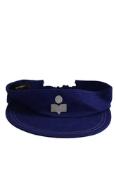 Casquette Isabel Marant Bleu en Tissu, taille TU - Seconde Main