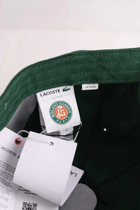 Casquette Lacoste Vert en Coton
