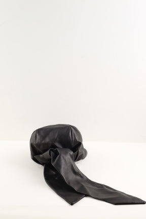 Casquette Polène Noir en Cuir