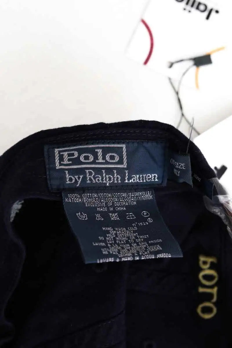 Casquette Ralph Lauren Marine en Coton