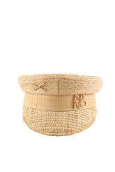 Casquette Ruslan Baginskiy Beige en Osier, taille M - Seconde Main