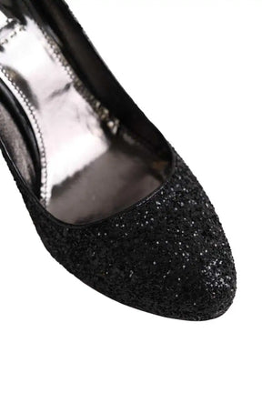 Talons Jimmy Choo Noir en Paillettes