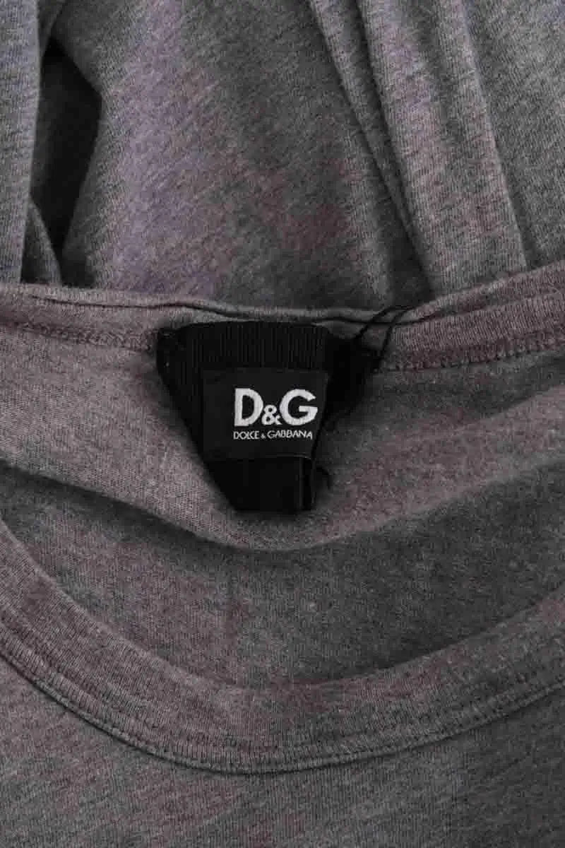 T-shirt Dolce & Gabbana Gris en Coton