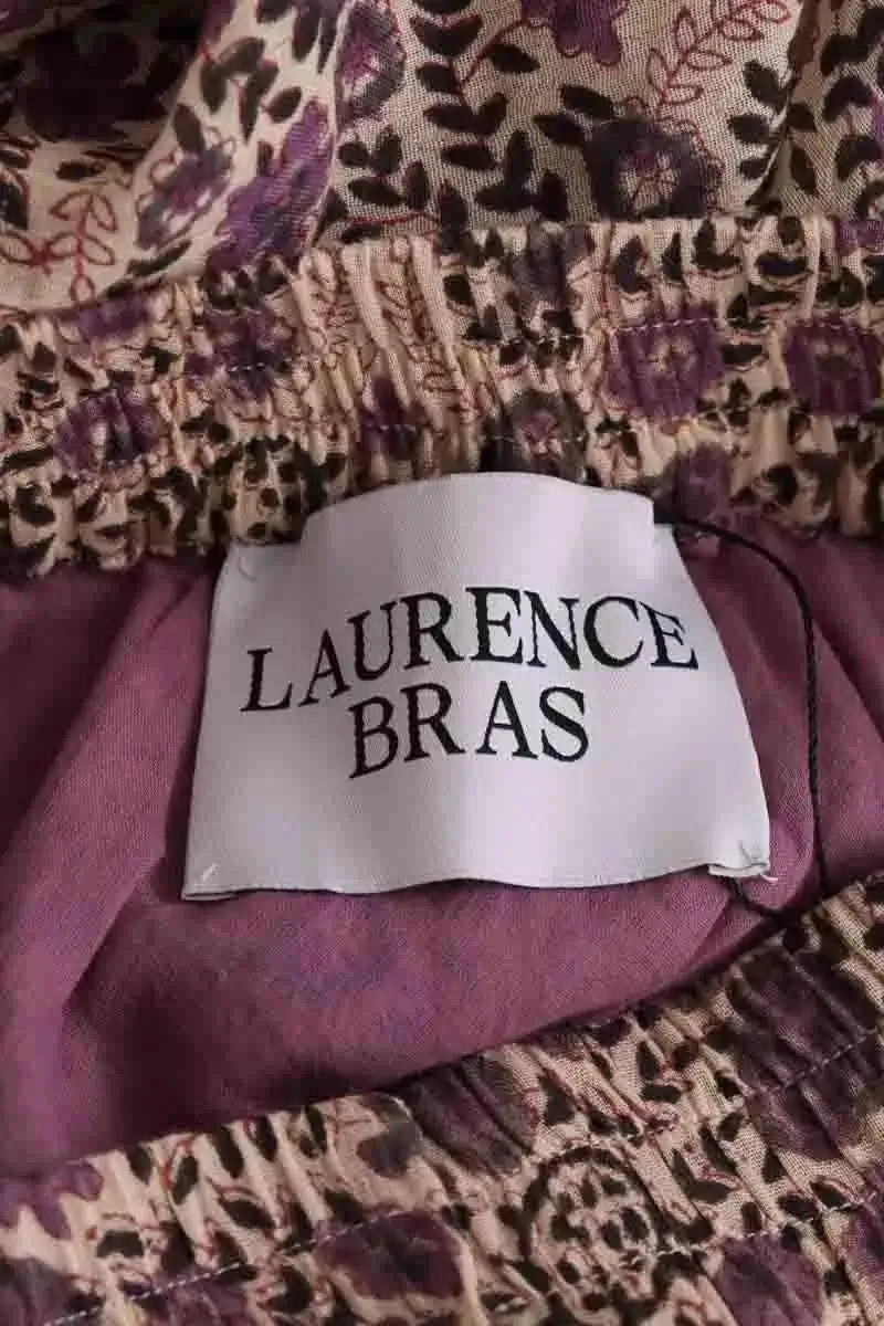 Jupe Laurence Bras Violet en Coton
