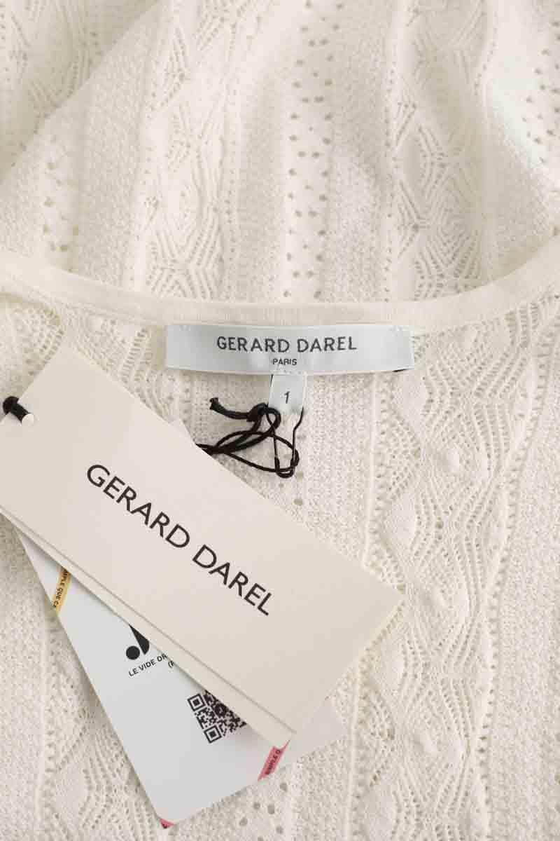 Cardigan Gerard Darel Blanc en Viscose