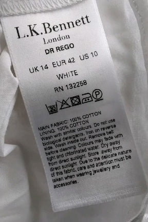 Maxi LK Bennett  Blanc
