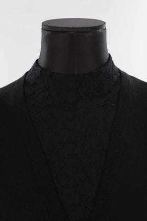 Mi-longueur Sandro  Noir