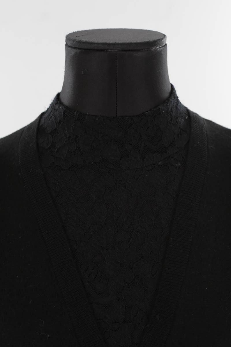 Mi-longueur Sandro  Noir