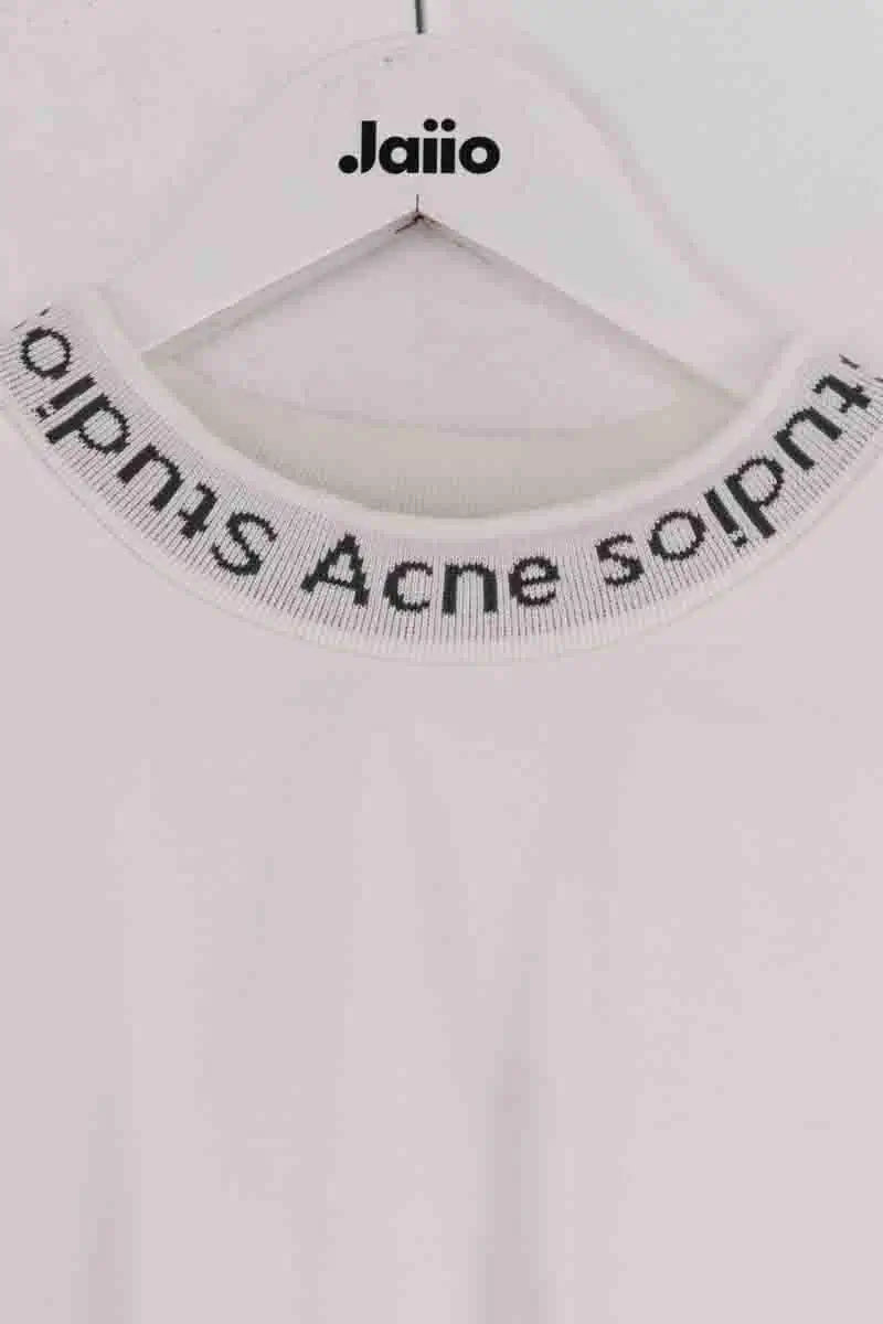 T-shirt Acne Studios Blanc en Viscose